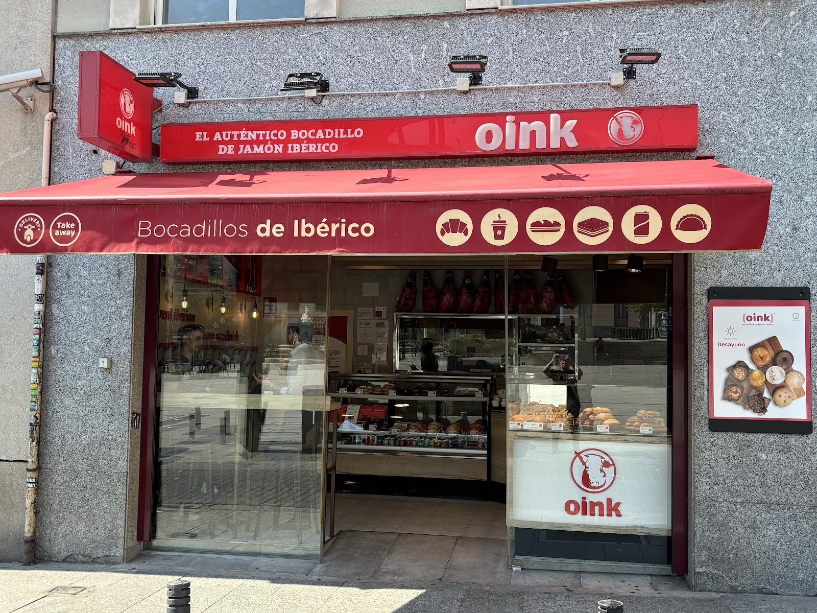 Bocadillos Oink Infantas