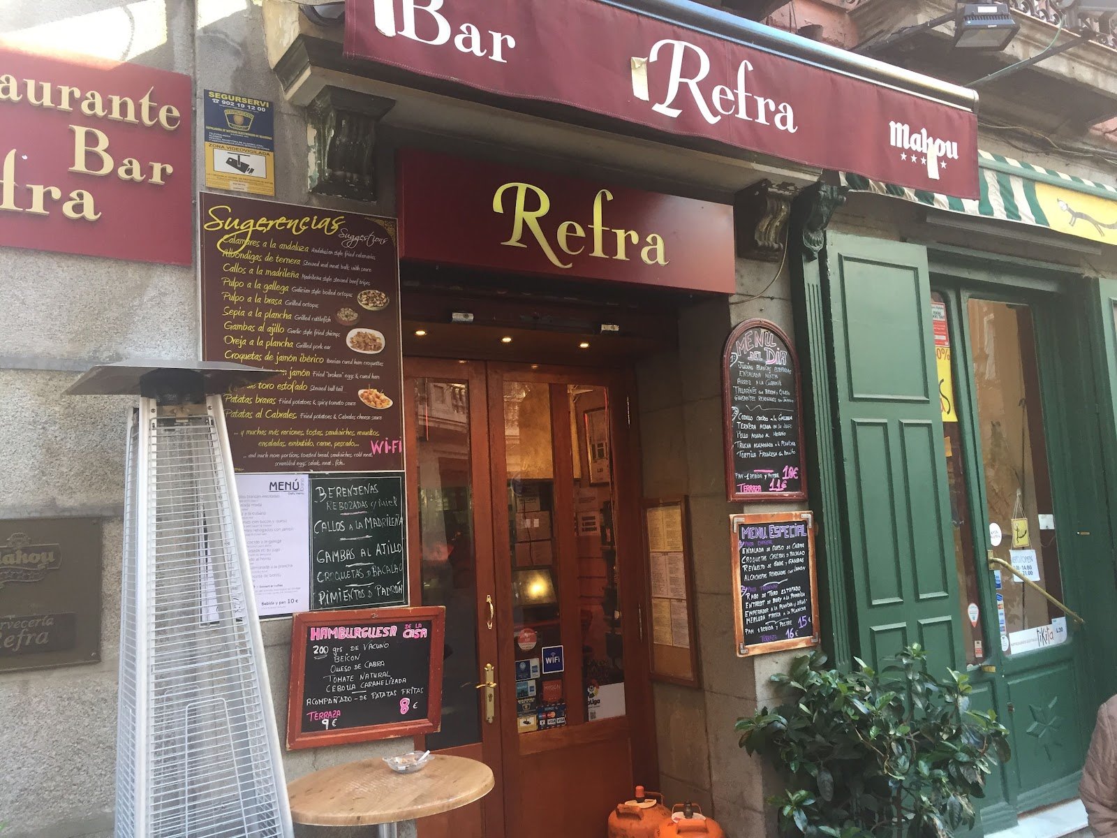 Bar Restaurante Refra