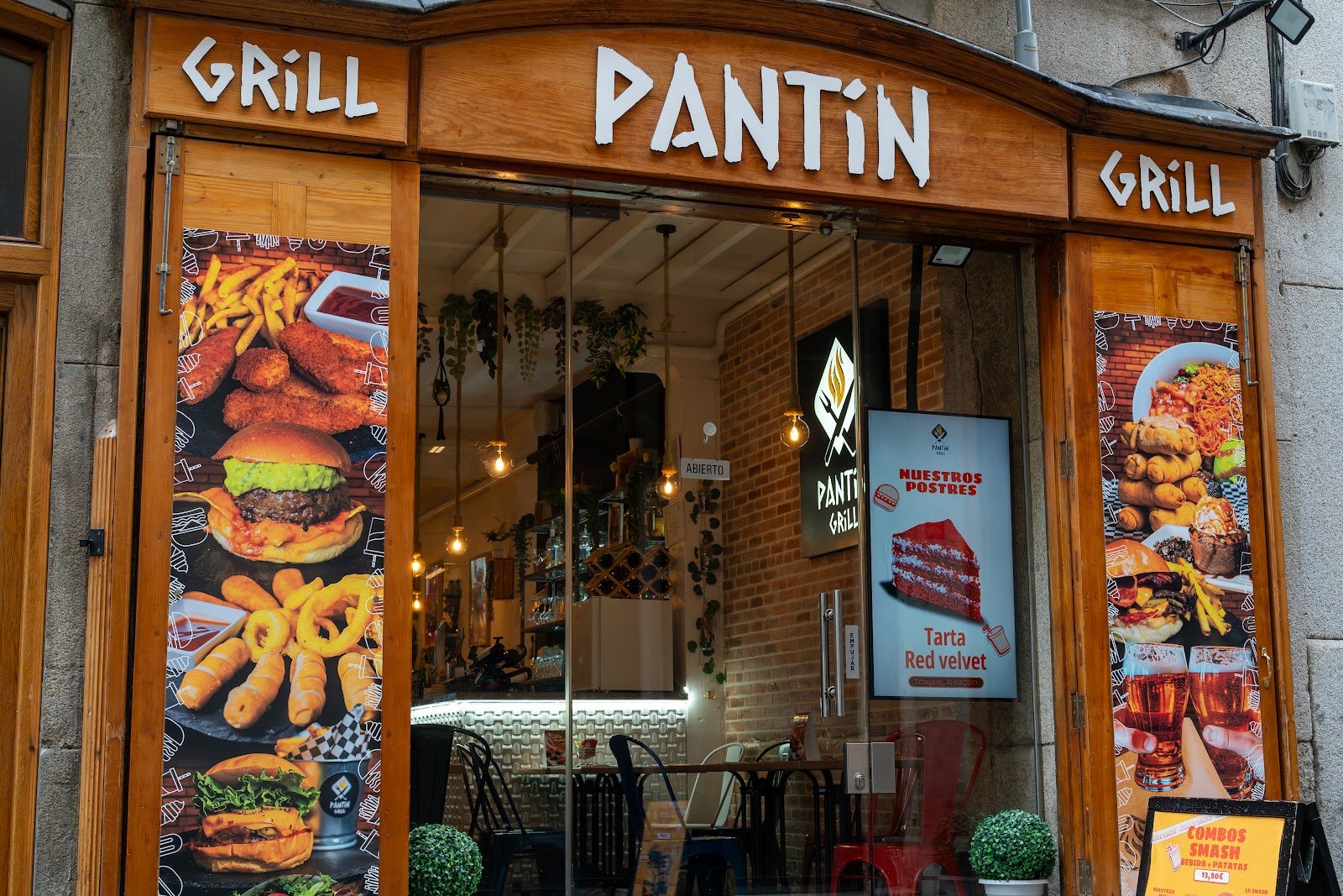 Pantín Grill l Hamburgueseria Madrid Centro