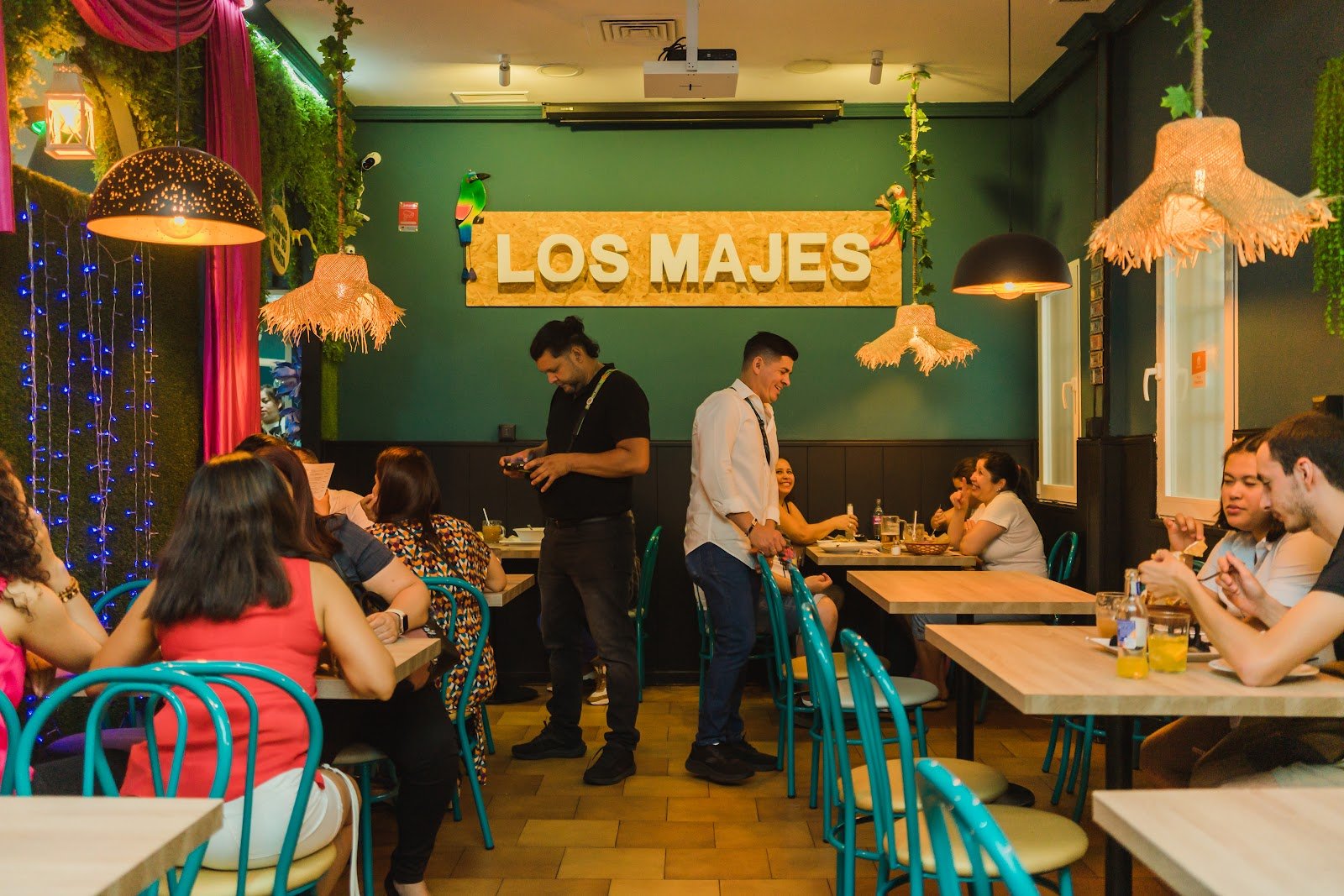 Restaurante Los Majes. Centro Americano: Nicaragua, Honduras, El Salvador, Guatemala, Costa Rica, Panamá