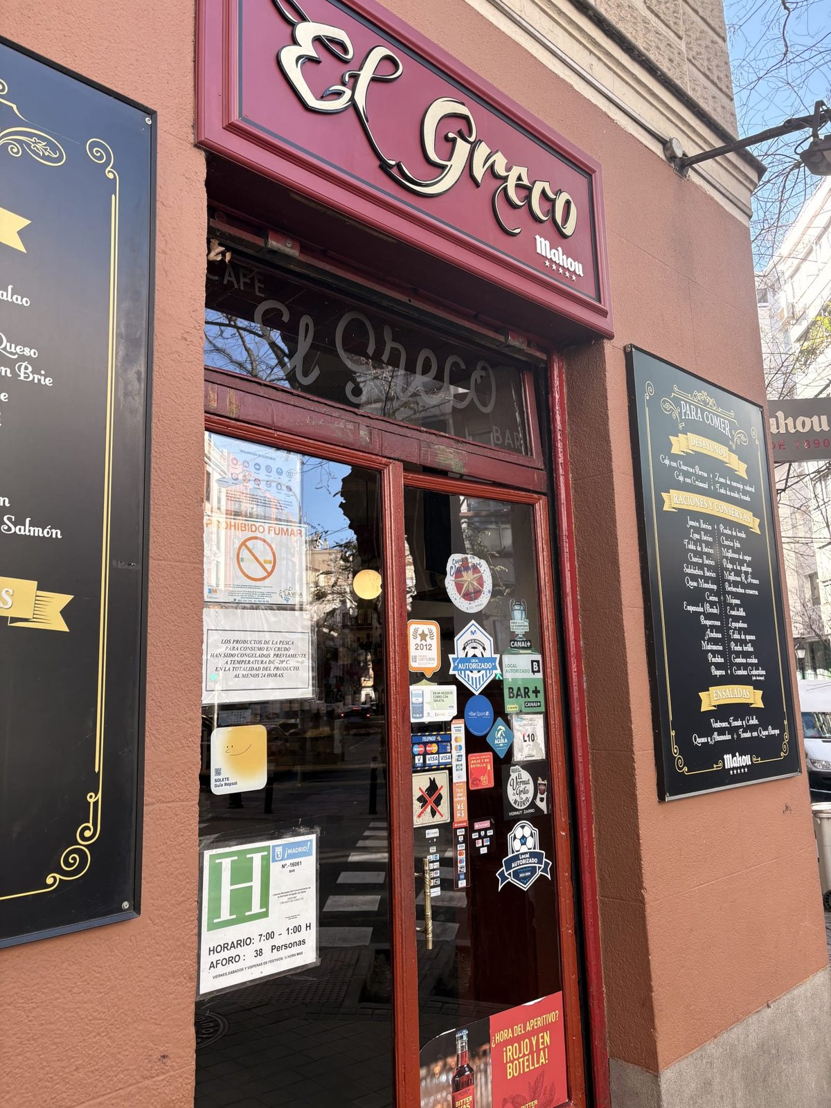Bar Cervecería El Greco