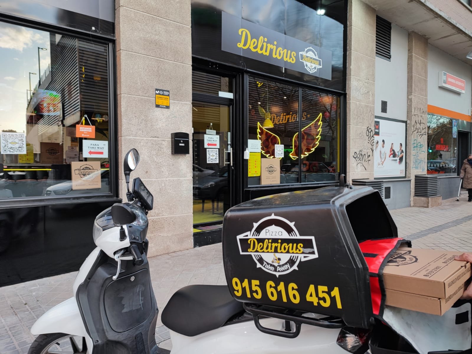 Delirious Pizza Carabanchel