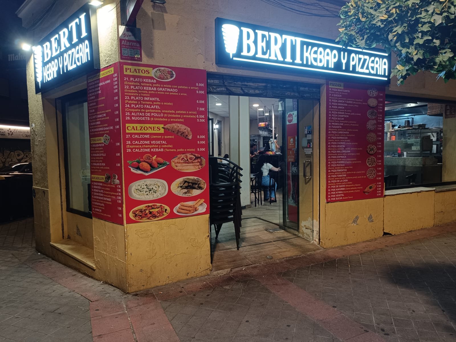 Berti Kebap Pizza